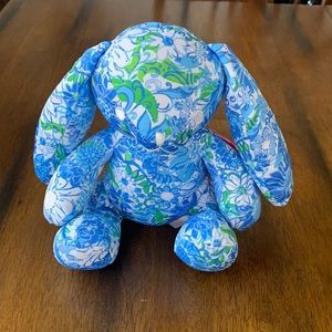NWT Lilly Pulitzer Frenchie Blue Bunny